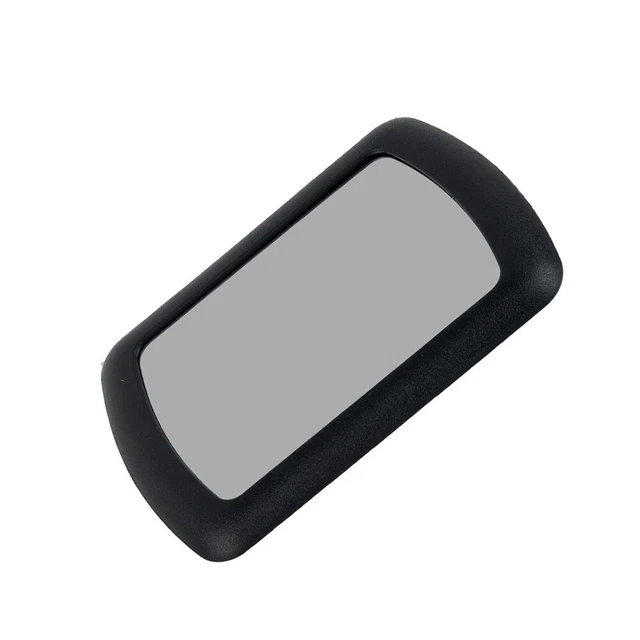 Miroir Pare-Soleil Voiture - Acier Inoxydable, Adhésif Fort - Pour Maquillage & Rétroviseur