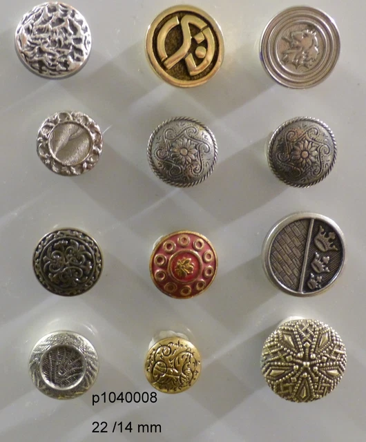 Boutons De Manchette Anciens - Dimensions 22 X 14 Mm - Couleur Argentée - Matière Inconnue - Occasion