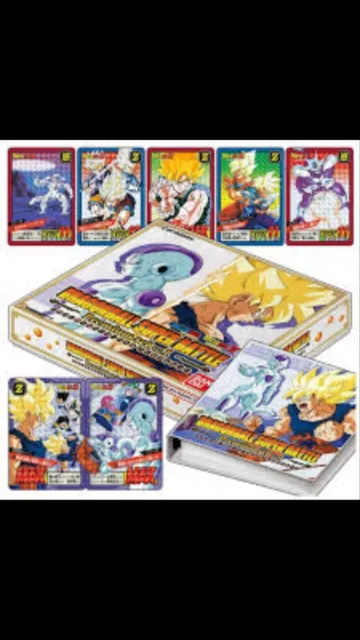 Dragon Ball Carddass power level super battle prenium set vol 1 box neuve