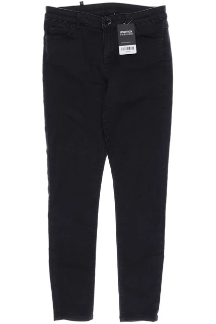 Hallhuber Jeans Damen Hose Denim Gr. EU 38 Elasthan Baumwolle grau #zthb4ww