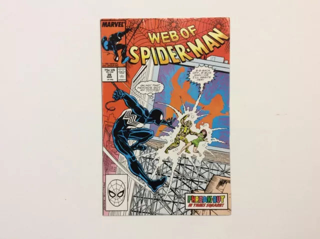 Web Of Spiderman #36 - 1st Appearance of Tombstone Graded 7 Marvel