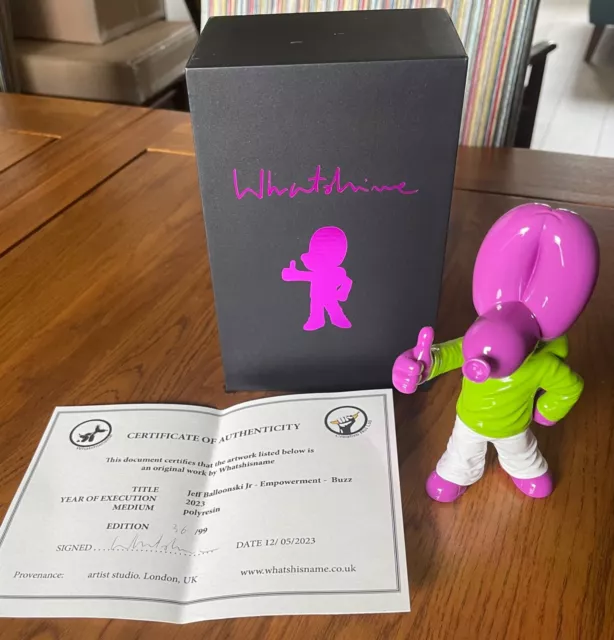 Whatshisname Signed Jeff Balloonski Junior Sculpture Empowerment Edition 36/99