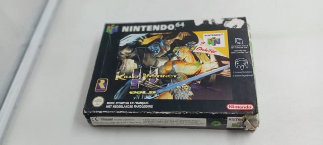 [BOITE VIDE] Jeu Nintendo 64 N64 Killer Instinct Gold