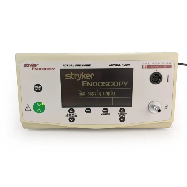 Stryker Endoscopy 40 L 40L High Flow Insufflator 620-040-000