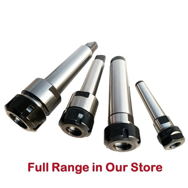 Colletto Mandrino Supporto Argento + Nero ER16A MT2 MT3 MTB Mandrino