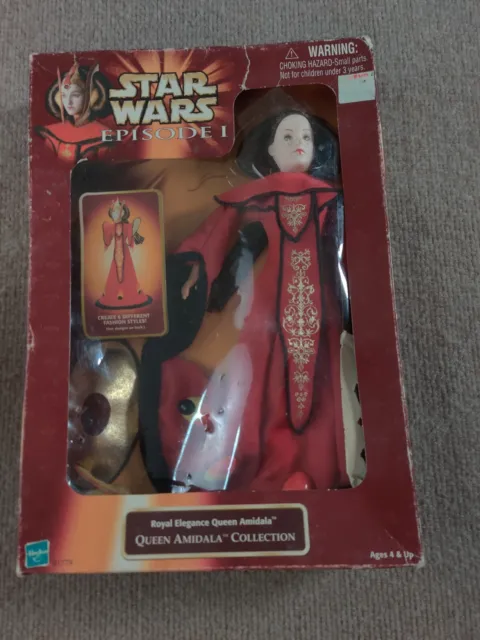 Star Wars Episode I Royal Elegance Queen Amidala Collection Doll Hasbro #61779