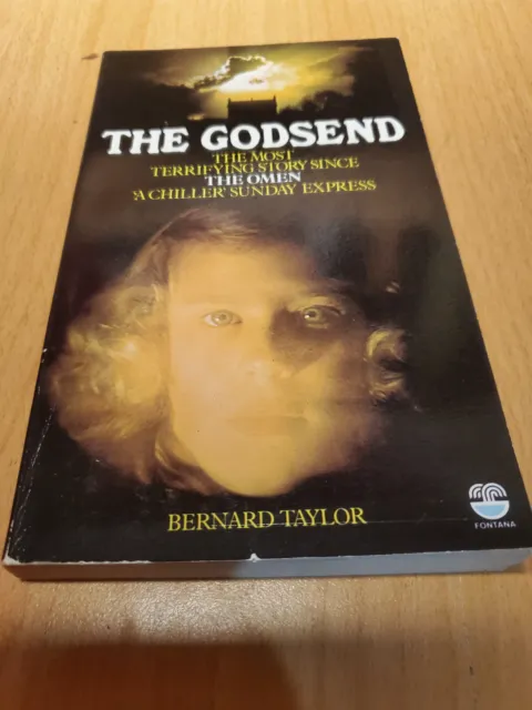 THE GODSEND Bernard Taylor rare horror pulp paperback 1977