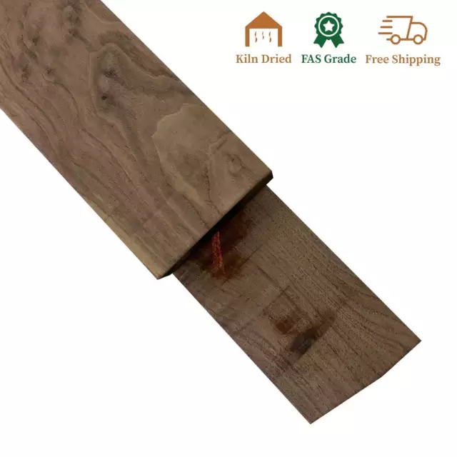 Premium Black Walnut 8/4 Lumber Board FAS Grade 10 board Feet Kiln Dried