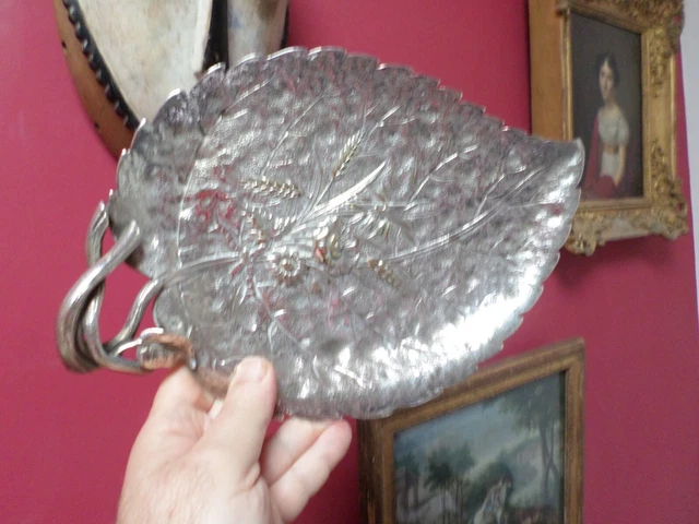 VIDE POCHE DE La Maison Frenais A Paris En Metal Argente Art Nouveau