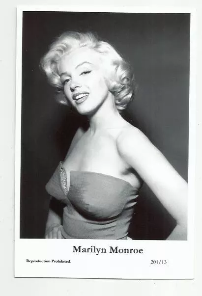 (Bx2) Marilyn Monroe Photo Card (201/13) Filmstar  Pin Up Movie Beauty Glamor