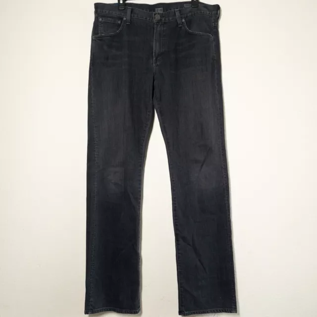 Citizens of Humanity Sid Straight Leg Black Jeans Men's Size 36 Pants