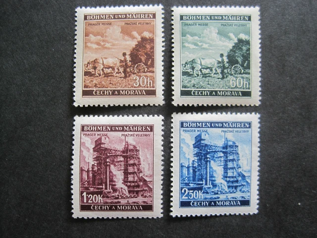 Böhmen & Mähren   MiNr. 75-80 postfrisch** (F 134)