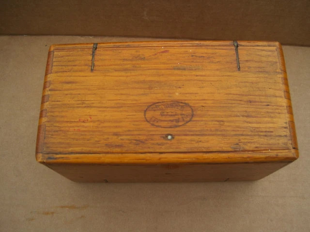 1889 SINGER Sewing Wooden Box  Accessories Folding Puzzle  Antique lots of parts