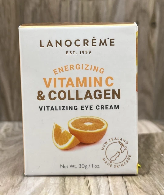 LANOCREME ENERGIZING VITAMIN C & Collagen Vitalizing Eye Cream 1 Oz 12