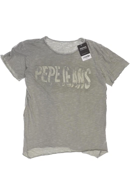 T-shirt jeans Pepe ragazzo top shirt taglia EU 152 senza etichetta grigia #e4a16d7