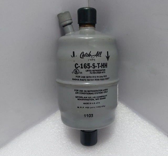 Sporlan C 164 S Hh Catch All Reversible Filter Drier Ccs | Meses Sin Interés - Foto 5