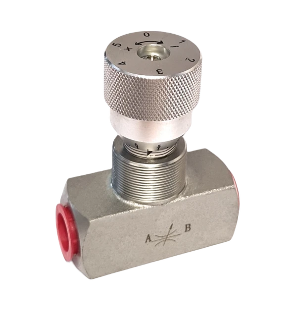 HYDRAULIC FLOW CONTROL Needle Valves BiDirectional 1/4" 3/8" or