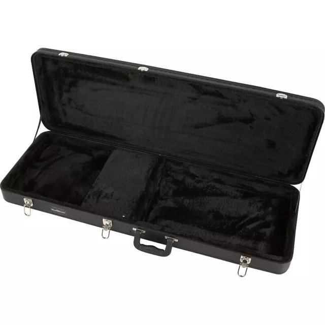 Road Runner RRDWE Deluxe Wood Electric Guitar Case Tolex Locking Strat Tele Case