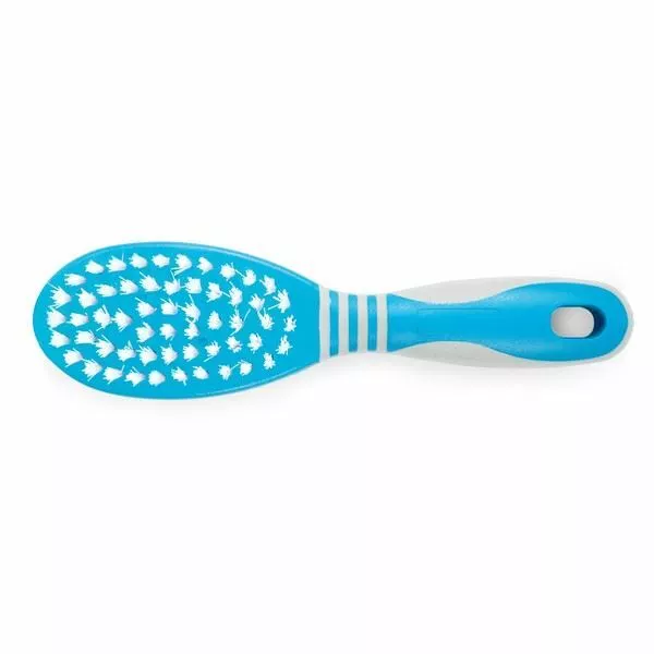 Ancol Ergo Cat Grooming Moulting Deshedding Soft Hair Brush Comb Fur Tool Blue