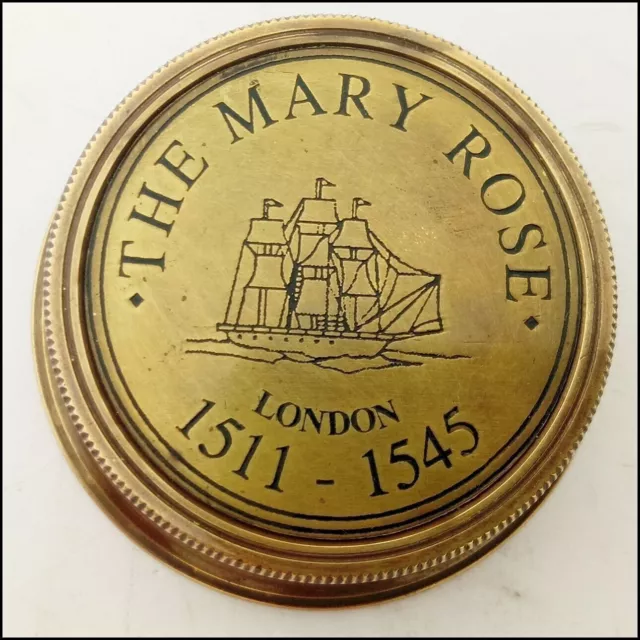 Mary Rose Laiton Cadran Solaire Boussole Cadran Solaire Antique Boussole...