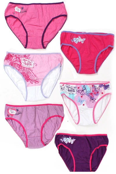 Violetta Biancheria Intima Ragazza Mutandine Mutande 3 Pezzo 104-116 122-128