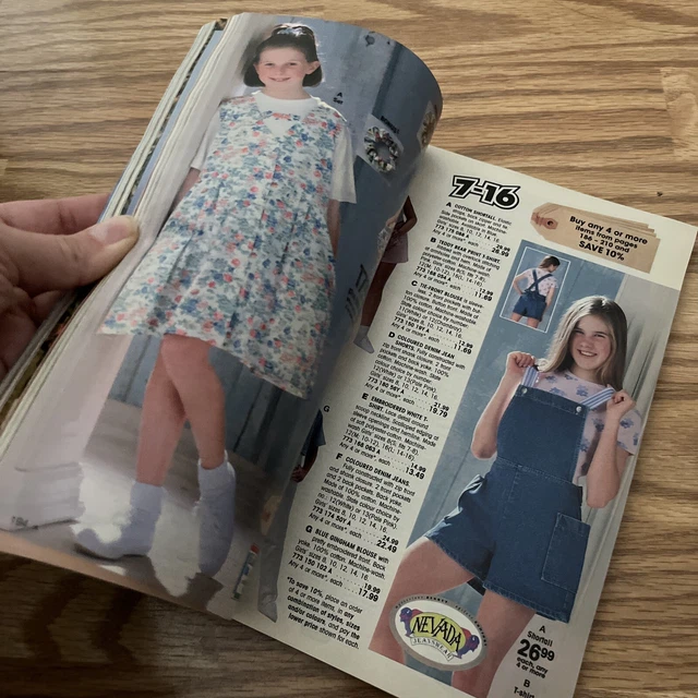 VINTAGE 1996 SEARS Fun In Sun Catalog Fashion Electronics Furniture