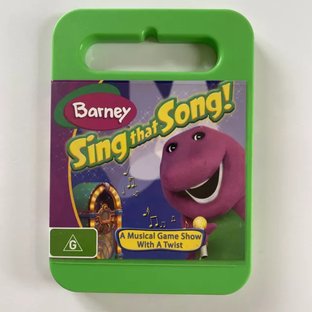 Sing that song barney the dinosaur 2007 dvd movie region 4 kids