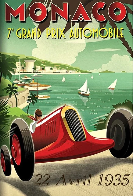 POSTER LOCANDINA VINTAGE Manifesto MONACO 1980 F1 Grand Prix de Montecarlo HQ EUR 5,90 - IT POSTER LOCANDINA VINTAGE Manifesto MONACO 1980 F1 Grand Prix de Montecarlo HQ EUR 5,90 - IT