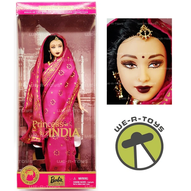 Barbie Dolls Of The World Princess Of India 2000 #28374 – Édition Limitée NRFB