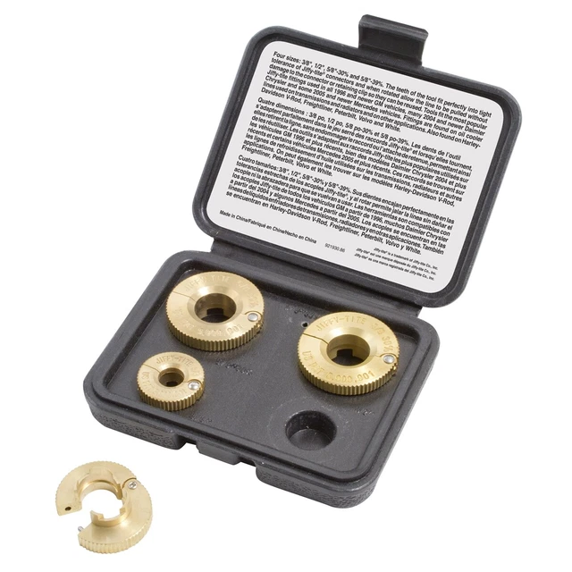 4 pc. Low Profile Jiffy tite Disconnect Set   22990