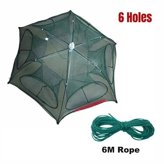 Krabbenkorb Faltbar 25cm - Praktische Fischfalle Für Krebse & Garnelen