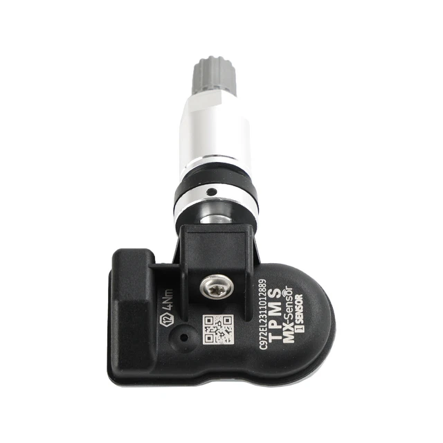Capteur TPMS Bosch Quick Fit F026C00469 - Valve Caoutchouc Noir 433,92 MHz - Programmable