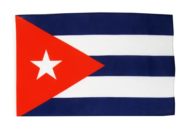 Cuba Boat Flag 18" X 12" ideal for Treehouses Sleeved 45cm x 30cm