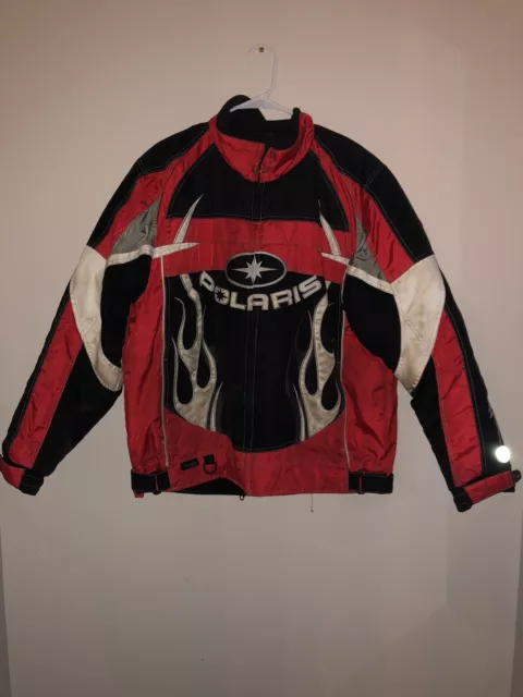 Pure Polaris Snowmobile jacket Red Black Men’s Sz Large