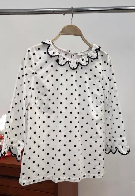 NEW! Boden Penelope polka dots chic top everyday classic fun UK 10 LAST ONE 2