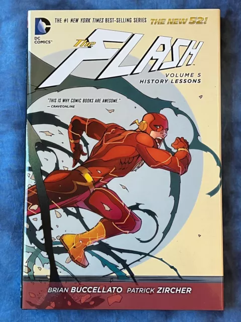 The Flash Vol. 5: History Lessons (The New 52) - Hardcover - NEW