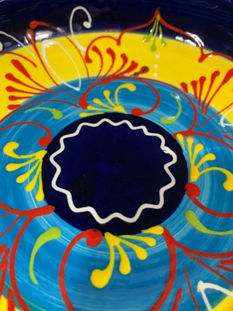 Ceramica - EL TITI Spain - Hand Painted - Peinte a La Main - Bowl 9”