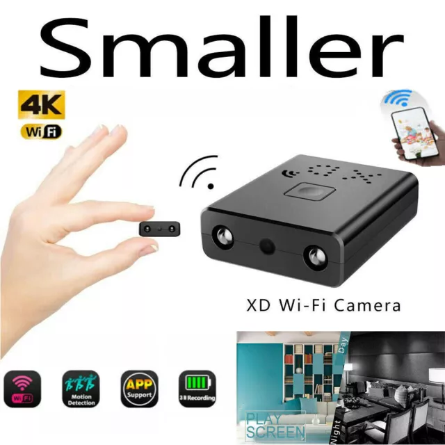 Mini Kamera IP 1080P HD Wireless Wifi Camera Überwachungskamera Wlan Netzwerk DE