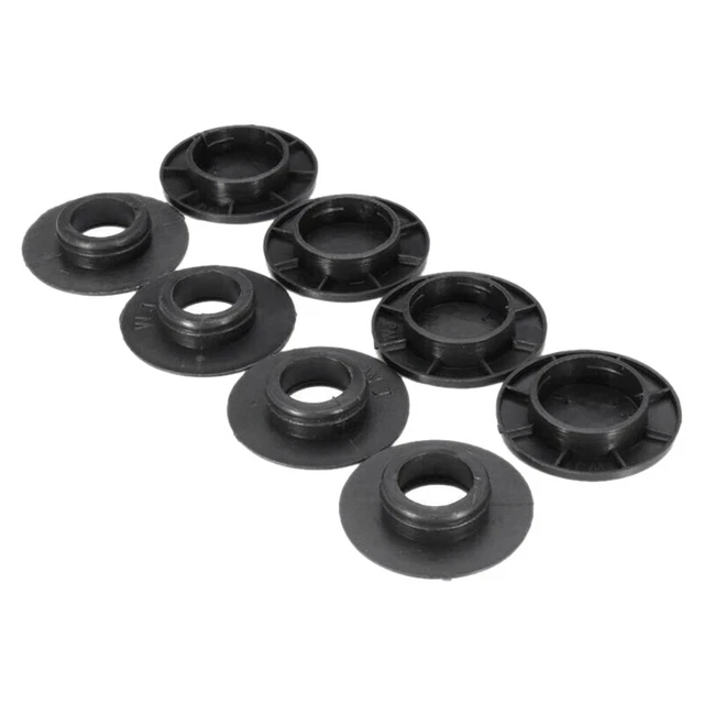 4X Car Mat Carpet Floor Fixing Clips Grips Nice Black For 6680520 Q2Z8