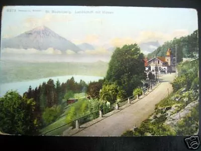 Switzerland~Schweiz~1907 ST. BEATENBERG~Train Station~