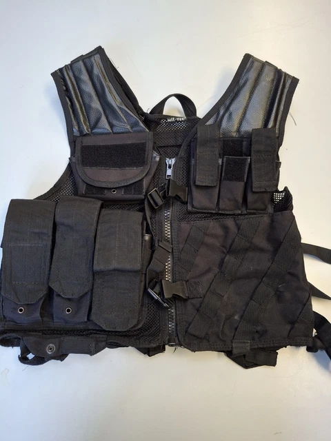 GILET D'ASSAUT MOLLE Moderne Airsoft Armée Commando EUR 11,99 - FR