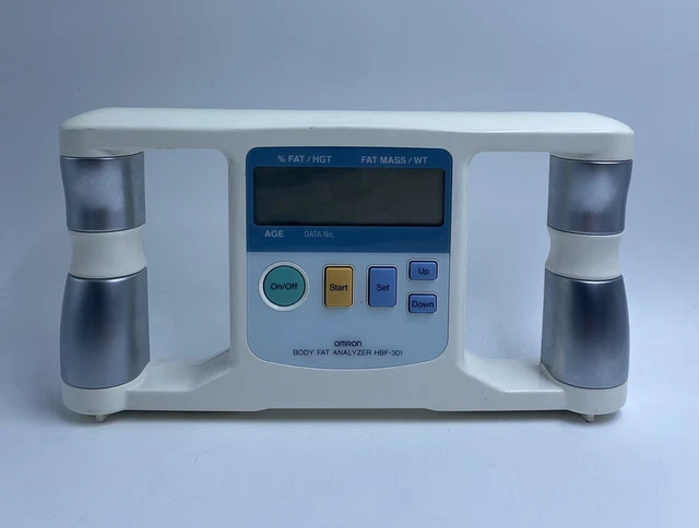 Analizador de grasa corporal Omron Body Logic modelo HBF-301 PROBADO funciona - se envía rápido