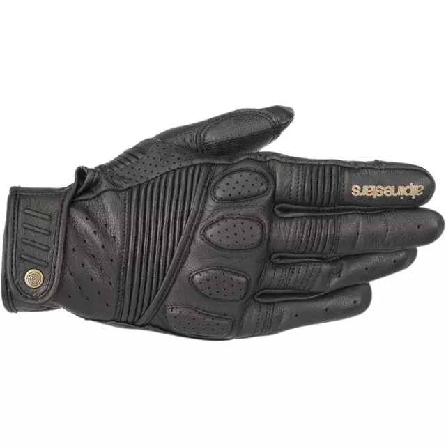 Alpinestars Crazy Eight Gloves Black/Black 2XL Size 3301-3236
