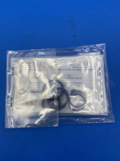 Terex OEM part 059-00015 Seal Kit t-2a Cavity Sun Hydraulics 990-002-007