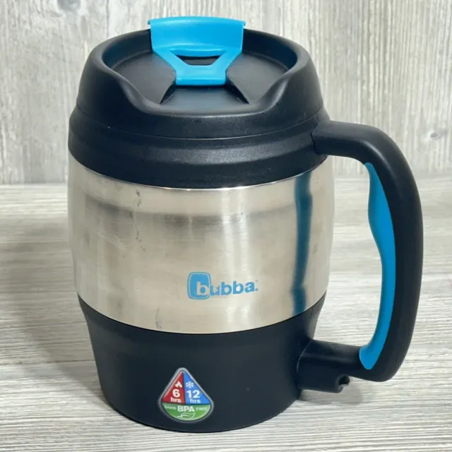 Bubba Keg Classic 52 oz Insulated Mug Cup Tumbler Black Stainless Water Jug
