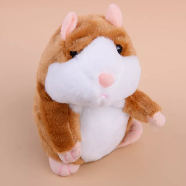 Funny Talking Hamster Pet Speak Sound Record Children Kids Gift Toy Animal rt