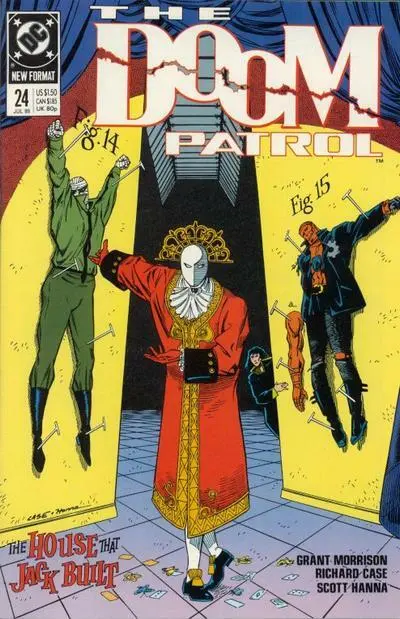 DOOM PATROL (Vol. 2) #24 F/VF, Grant Morrison, DC Comics 1989 Stock Image