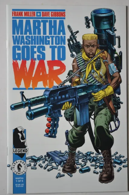 Martha Washington Goes to War # 1 (of 5) May 1994 VF/NM Dark Horse Comics