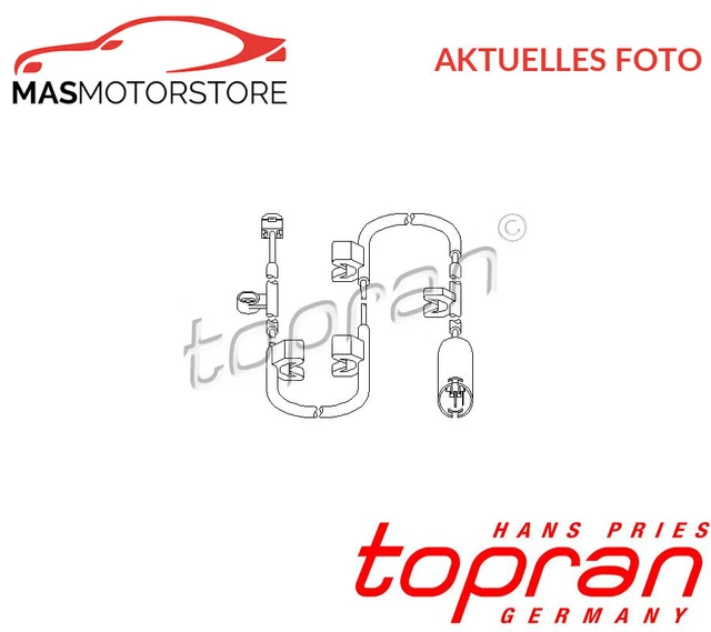 WARNKONTAKTKABEL VERSCHLEIßWARNKONTAKT HINTEN TOPRAN 501 025 P FÜR MINI MINI