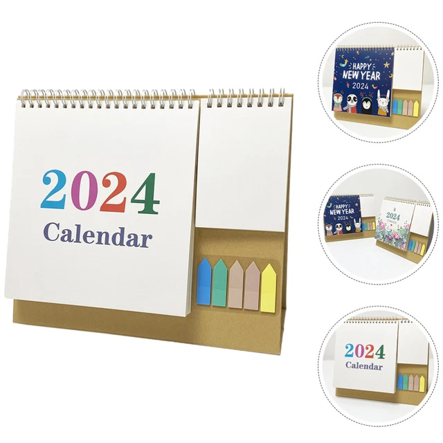 2024 DESK PAPER Dating Family Wall Calendar Planner Countdown £17.54